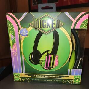 WICKED Wireless Headphones with Built-In Mic NEW in Box